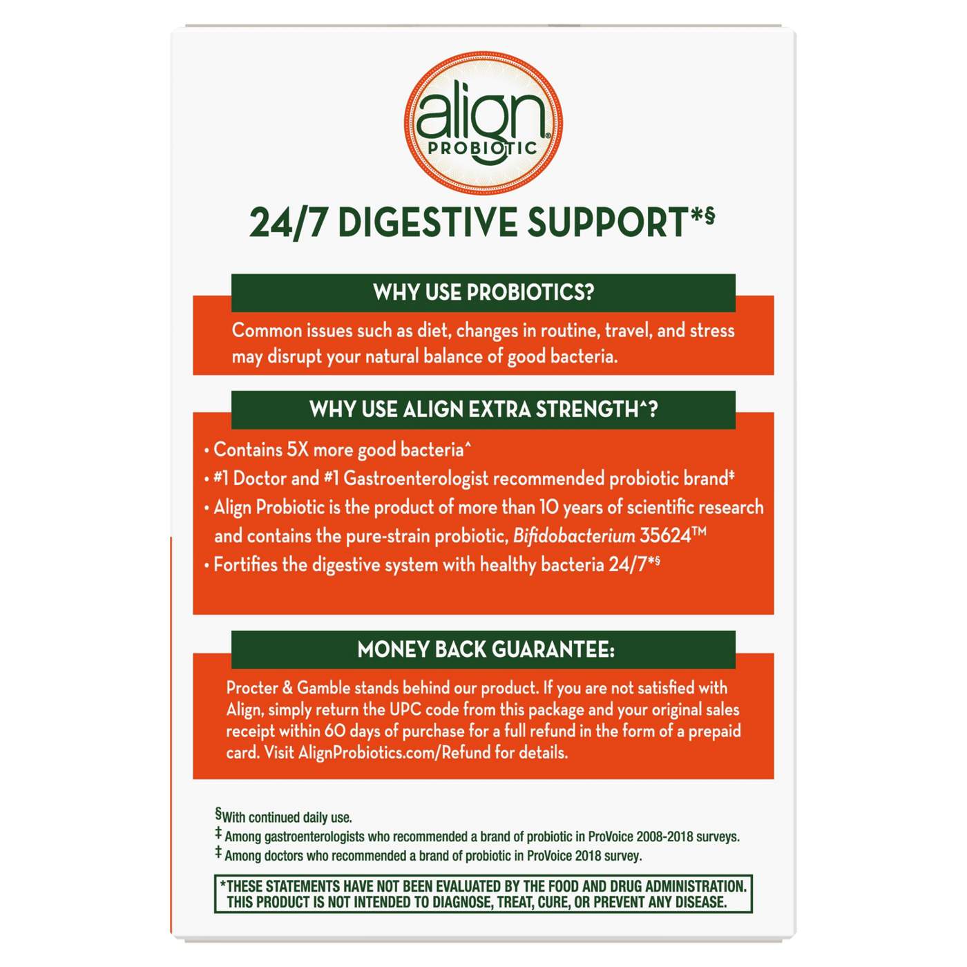 Align Probiotic Extra Strength Capsules; image 6 of 9