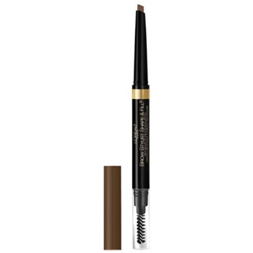 L'Oréal Paris Brow Stylist Shape and Fill Mechanical Eye Brow Makeup Pencil Light Brunette