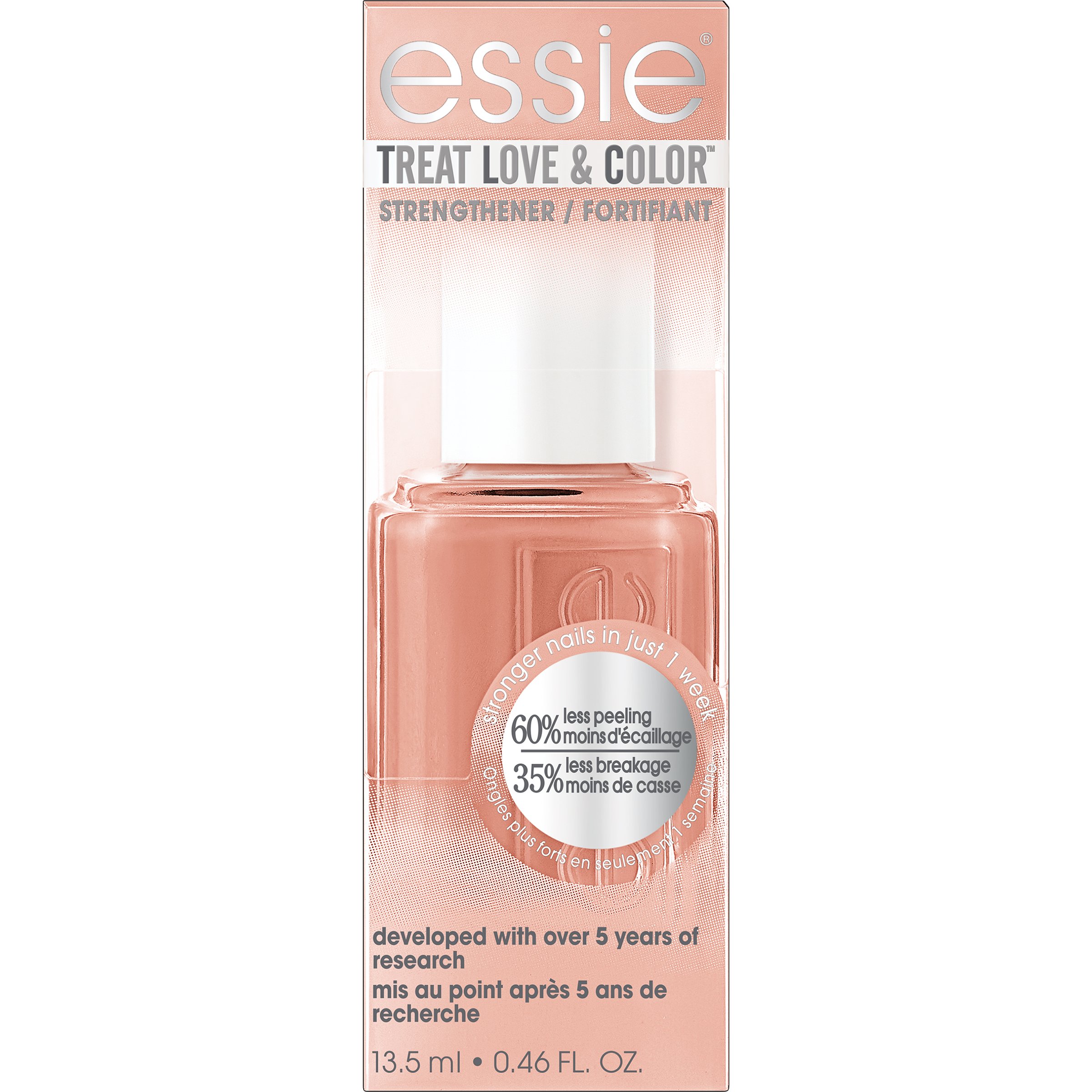 essie Treat Love & Color Nail Polish & Strengthener Crunch Time Shop Nail Polish at HEB
