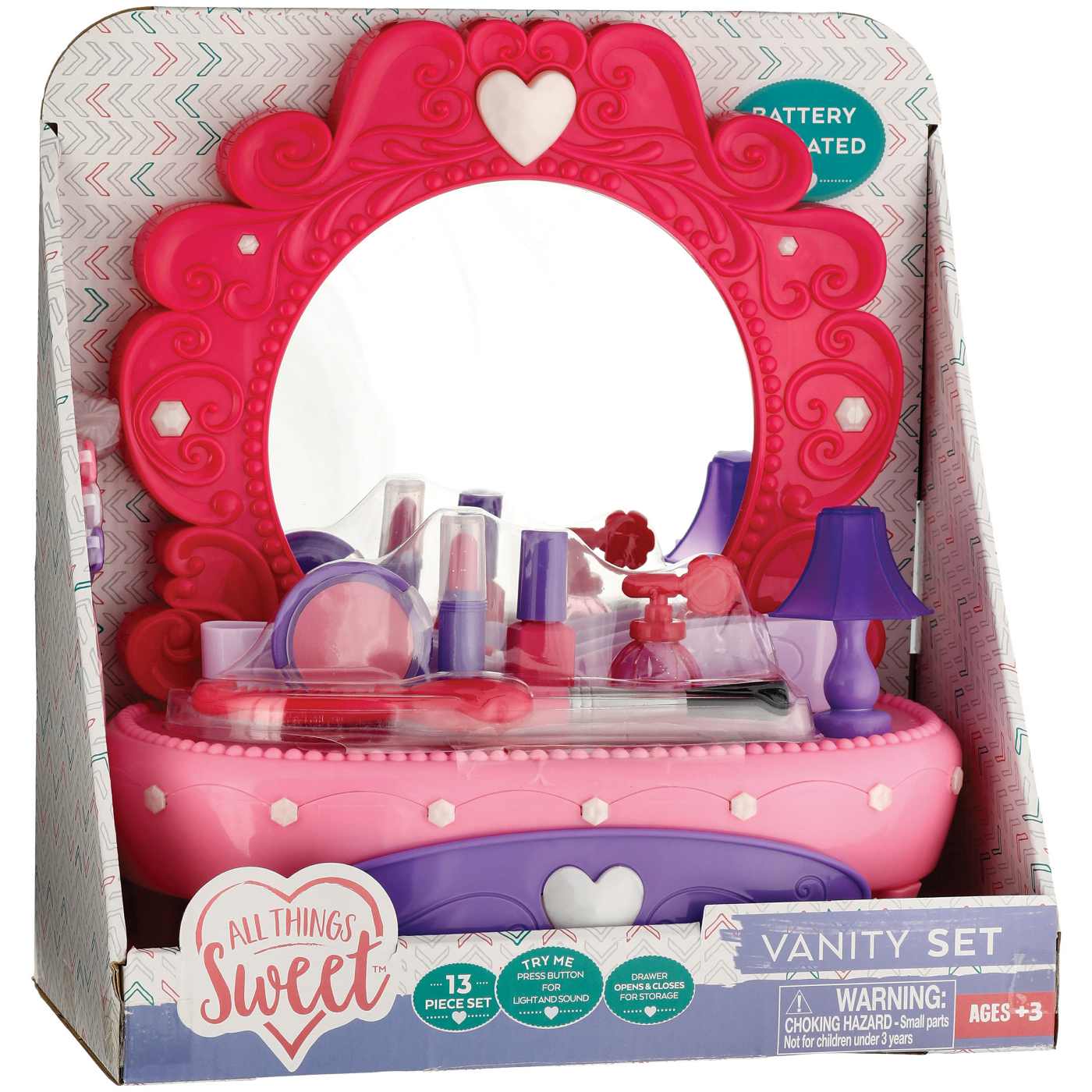 All Things Sweet Light & Sound Vanity Set Shop Playsets at HEB