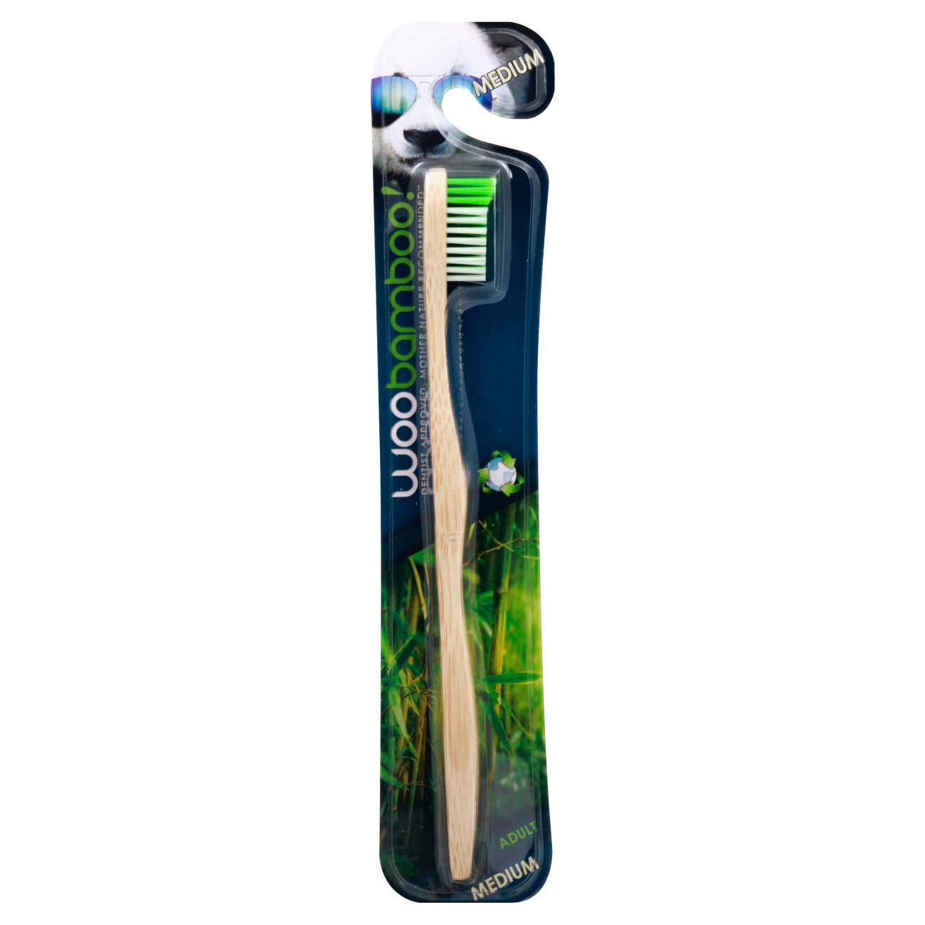 Woobamboo Medium Toothbrush - Shop Toothbrushes At H-E-B