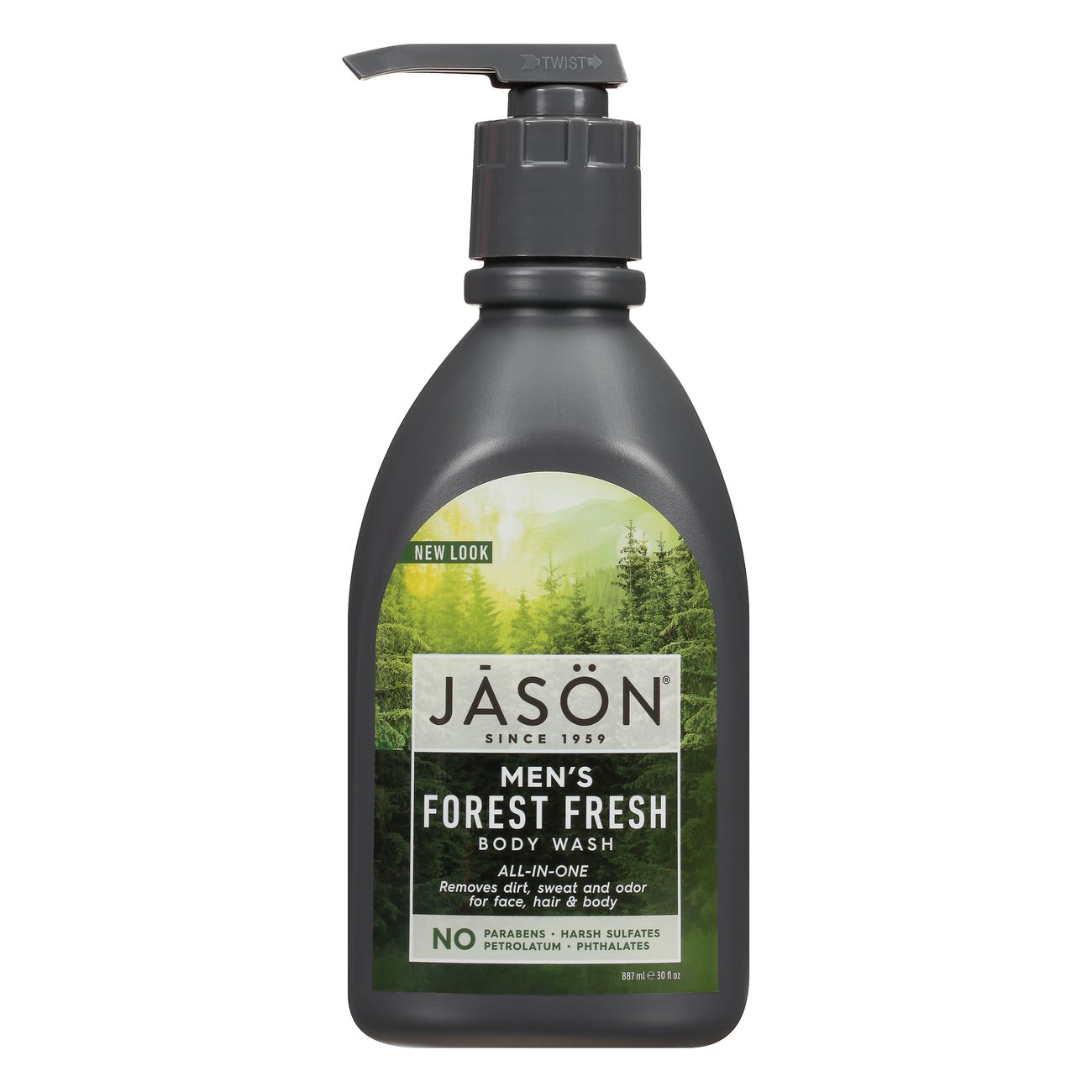 Jason Body Wash Men's AllInOne Forest Fresh Shop Body Wash at HEB