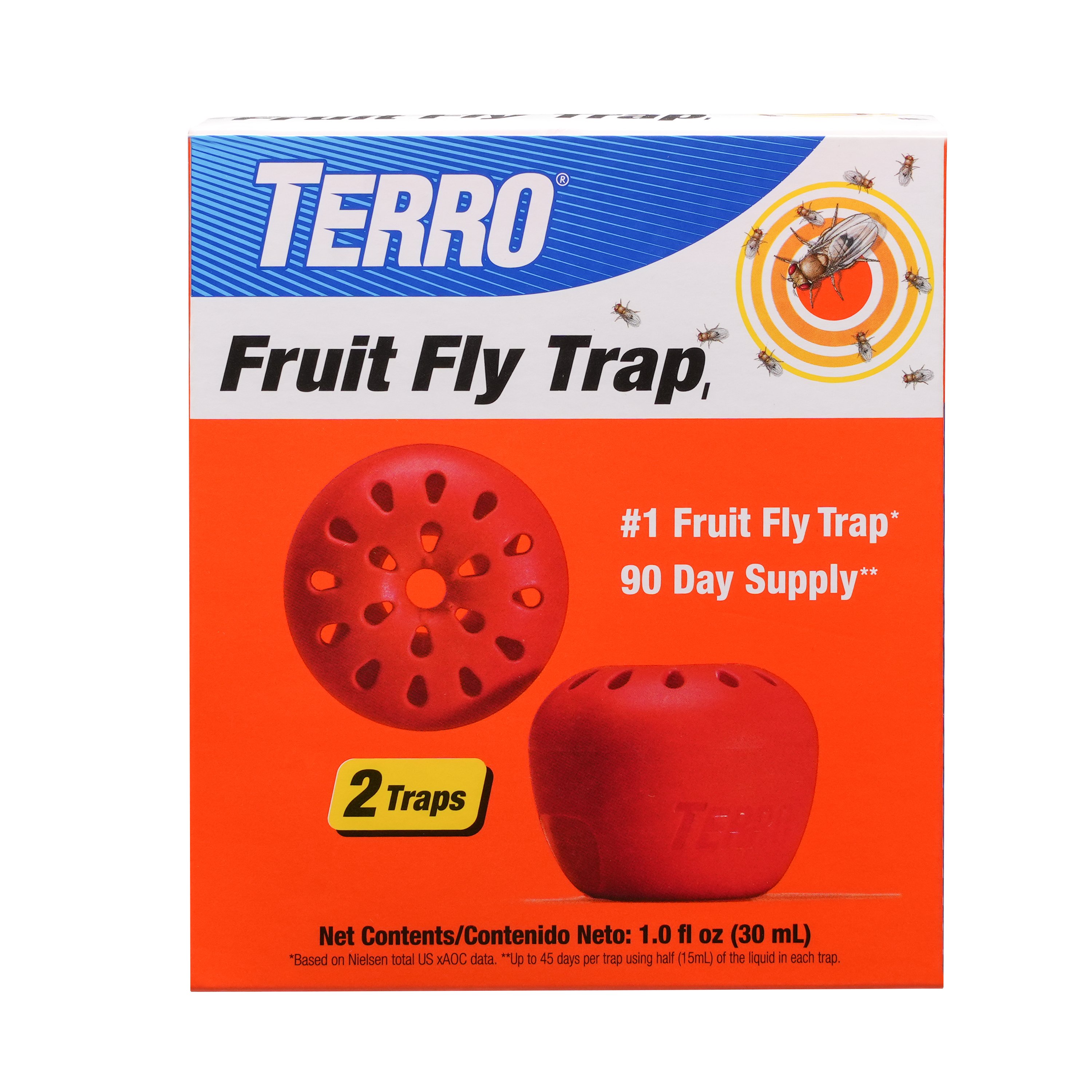 Rescue Fruit Fly Trap - 2 Pack