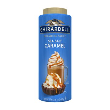 Ghirardelli Premium Sea Salt Caramel Sauce, 17 oz
