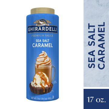 Ghirardelli Premium Sea Salt Caramel Sauce, 17 oz