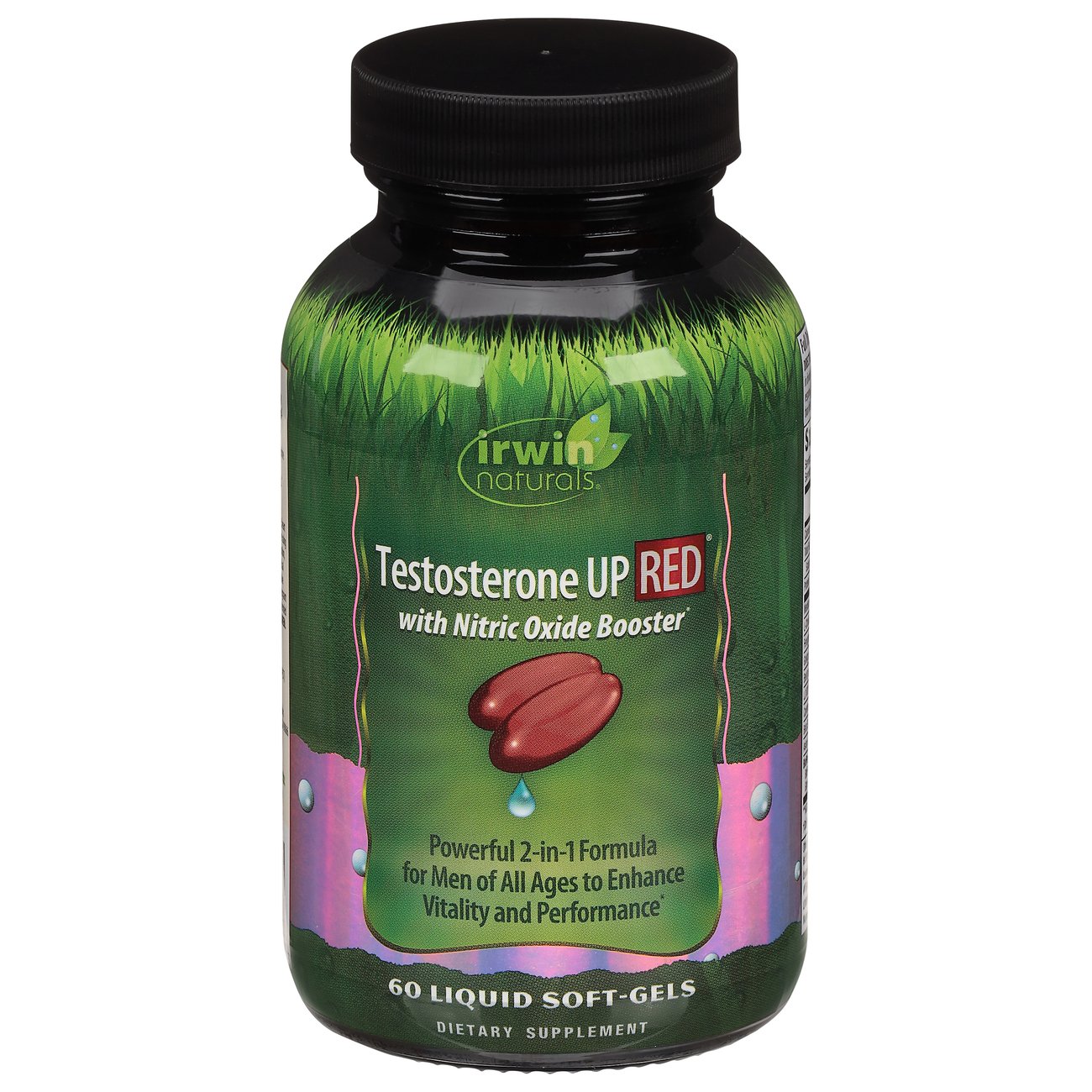 Irwin Naturals Testosterone Up Red Liquid Softgels Shop Herbs