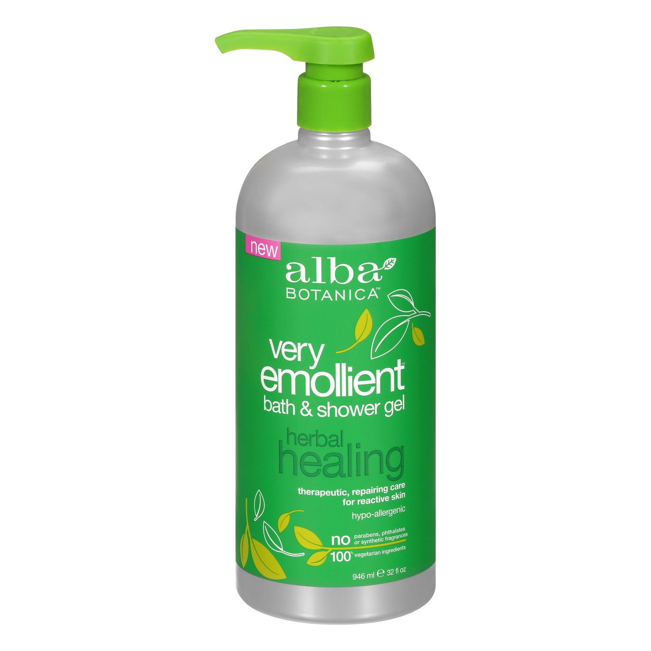 alba-botanica-very-emollient-bath-and-shower-gel-herbal-healing-shop-cleansers-soaps-at-h-e-b