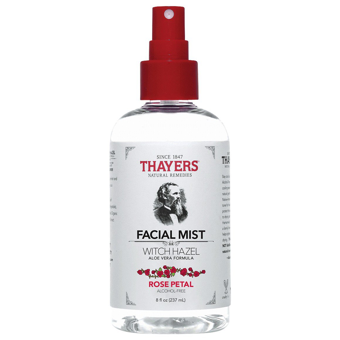 Thayers Witch Hazel Rose Petal Facial Mist Shop Toners at HEB