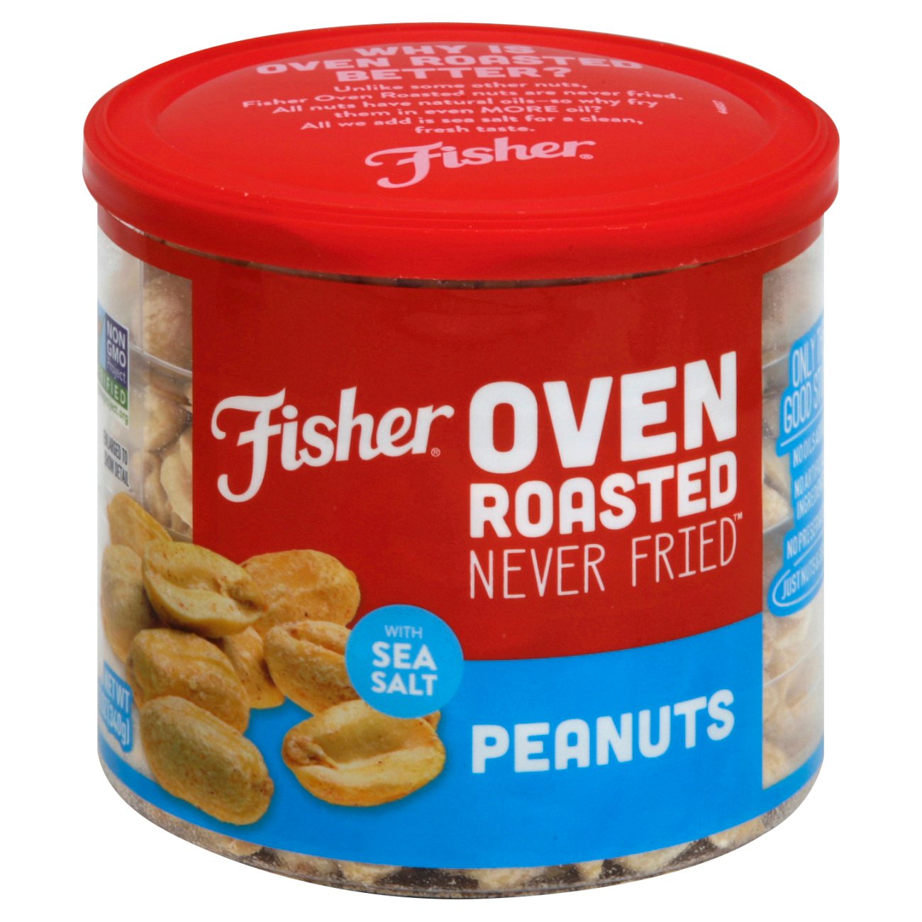 Fisher Oven Roasted Peanuts Shop Nuts & Seeds at HEB