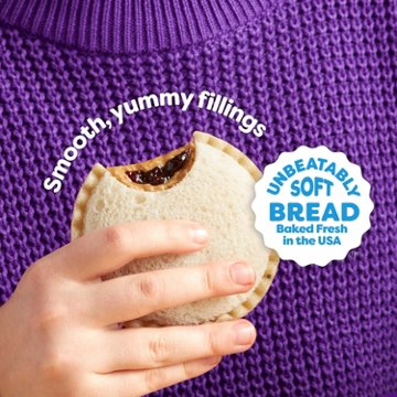Smucker's Uncrustables Frozen Sandwiches - Peanut Butter & Grape Jelly