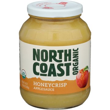 North Coast Organic Honeycrisp Apple Sauce, 24 oz