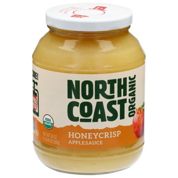 North Coast Organic Honeycrisp Applesauce, 24 oz