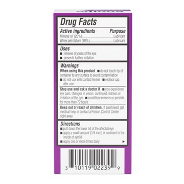 Bausch & Lomb Soothe Nighttime Dry Eye Ointment, 3.5 g