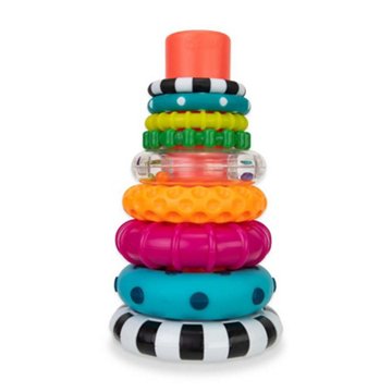 Sassy Stacks of Circles Ring Stacker Baby Toy