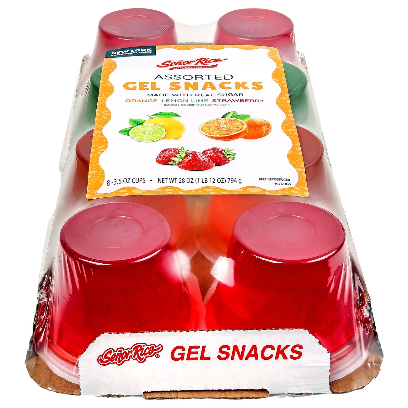 Senor Rico Gel Snacks - Assorted Flavors, 8 ct - Shop Pudding