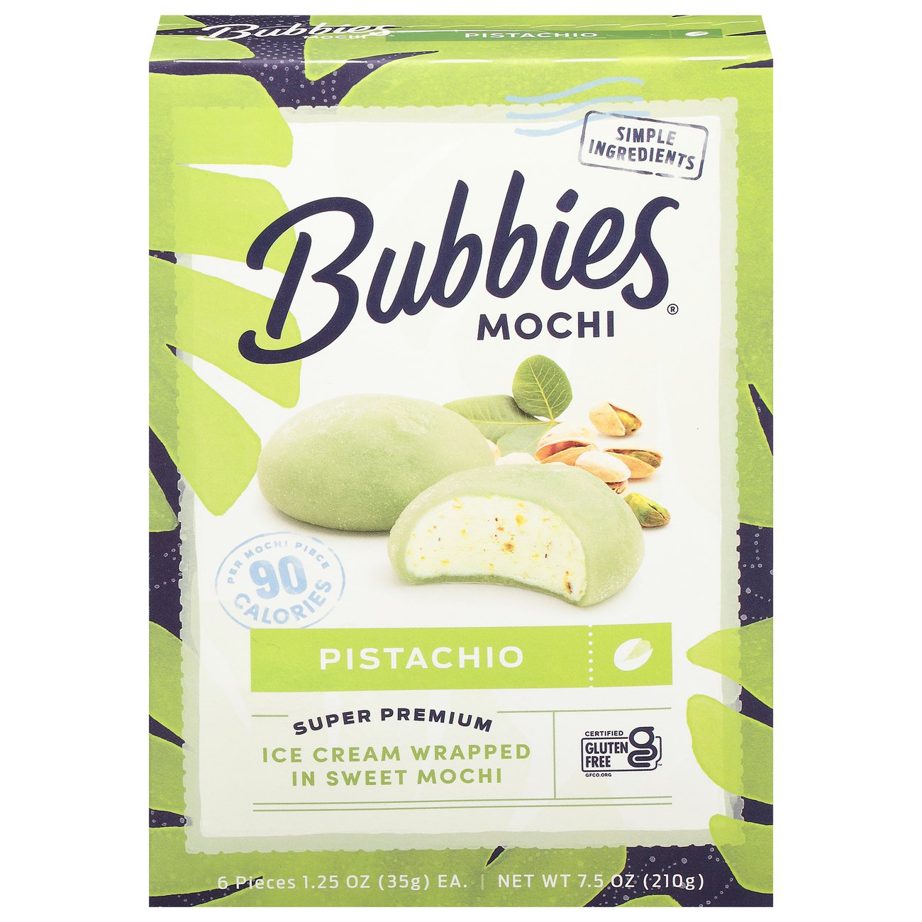 Bubbies Mochi Pistachio Ice Cream Shop Ice Cream & Treats at HEB
