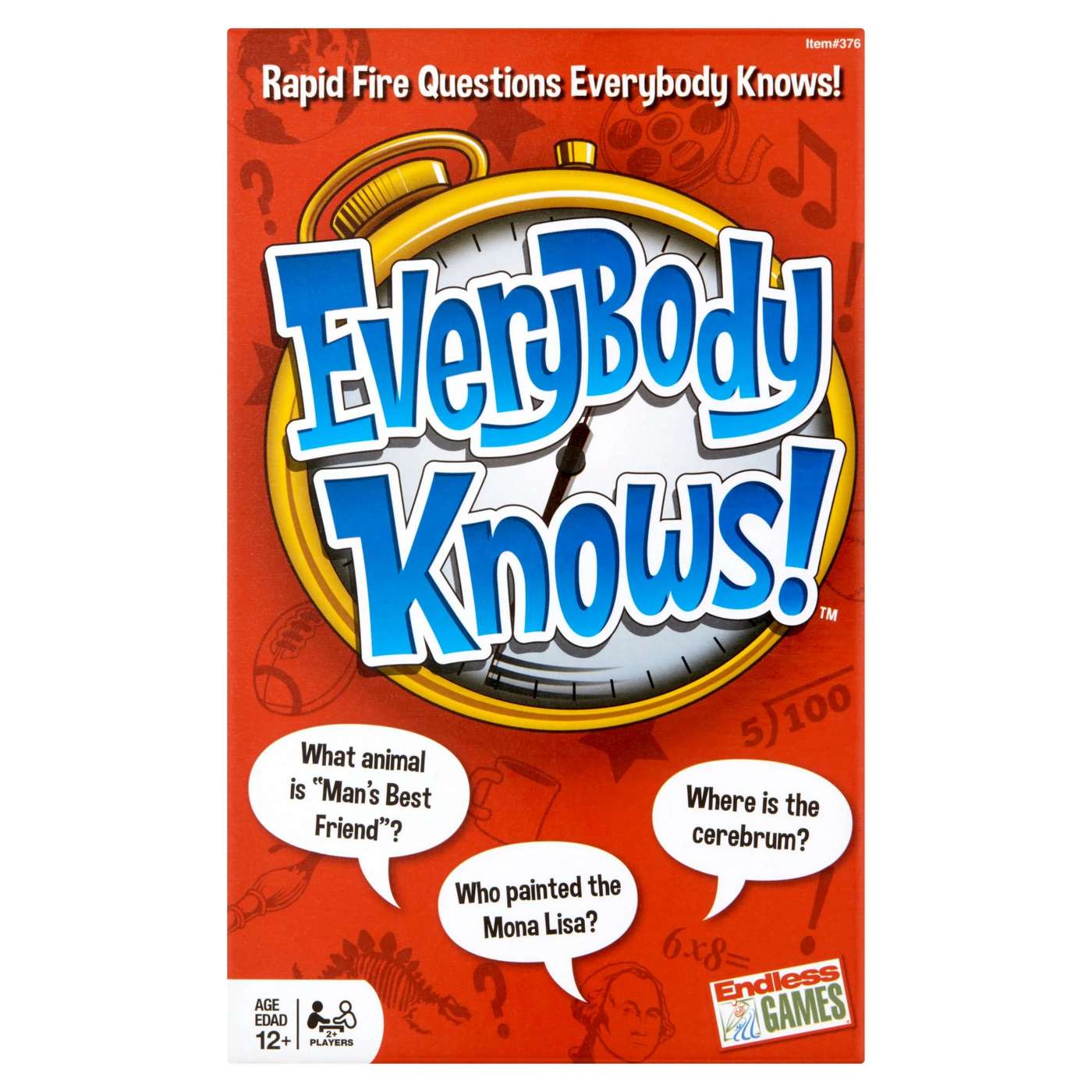 Everybody Knows Party Game; image 1 of 3