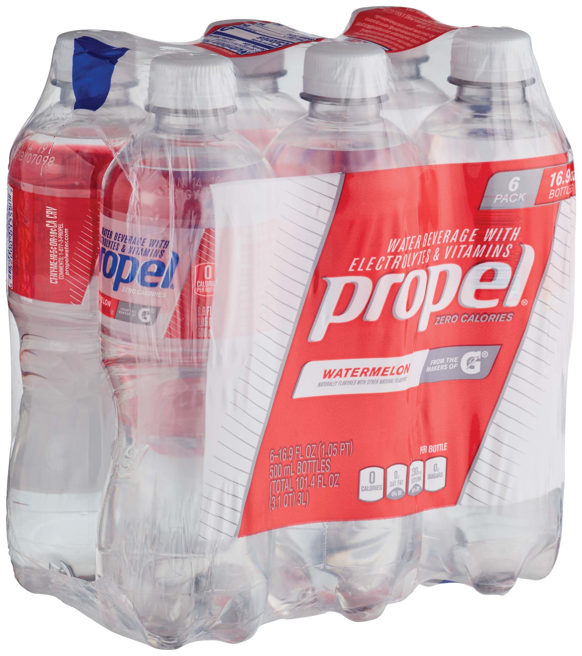 Propel Zero Calorie Watermelon Water Beverage 169 Oz Bottles Shop Water At H E B