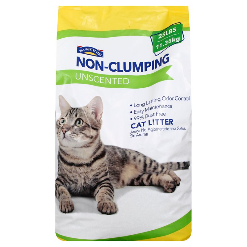 Hill Country Fare Unscented NonClumping Cat Litter Shop Cats at HEB