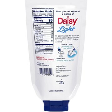 Daisy Squeeze Light Sour Cream, 14 oz