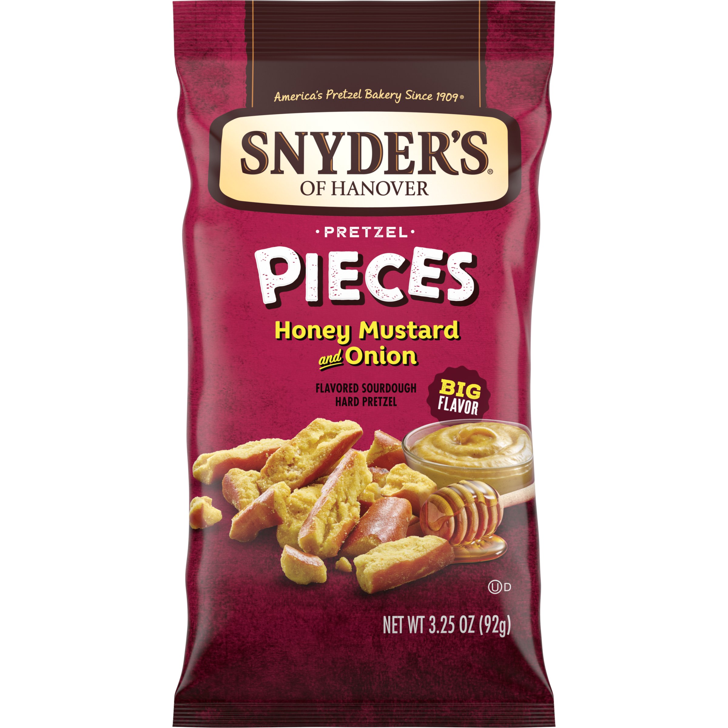 Snyder's of Hanover Honey Mustard & Onion Pretzel Pieces - Shop Chips ...