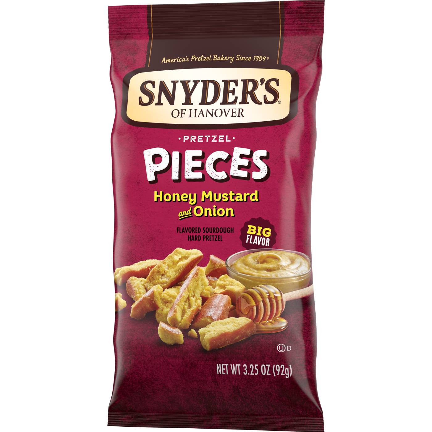 Snyder's of Hanover Honey Mustard & Onion Pretzel Pieces; image 6 of 8