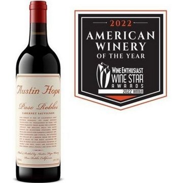 Austin Hope Paso Robles Cabernet Sauvignon California Red Wine, 750 ml