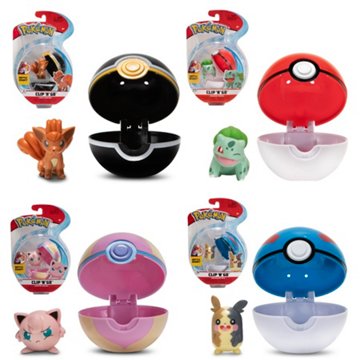 Pokemon Clip N Go, Assorted