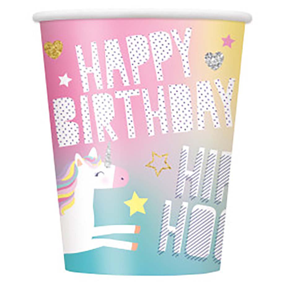 Unique Unicorn Party Theme Paper Cups - Shop Drinkware at H-E-B