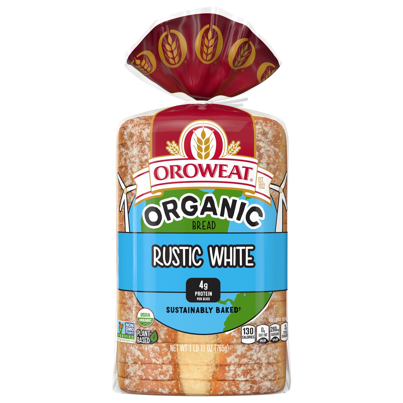 Oroweat Organic Rustic White Bread Shop Bread at HEB