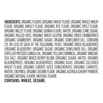 Dave's Killer Bread Boomin' Berry 11g Protein Organic Bagels, 5 ct