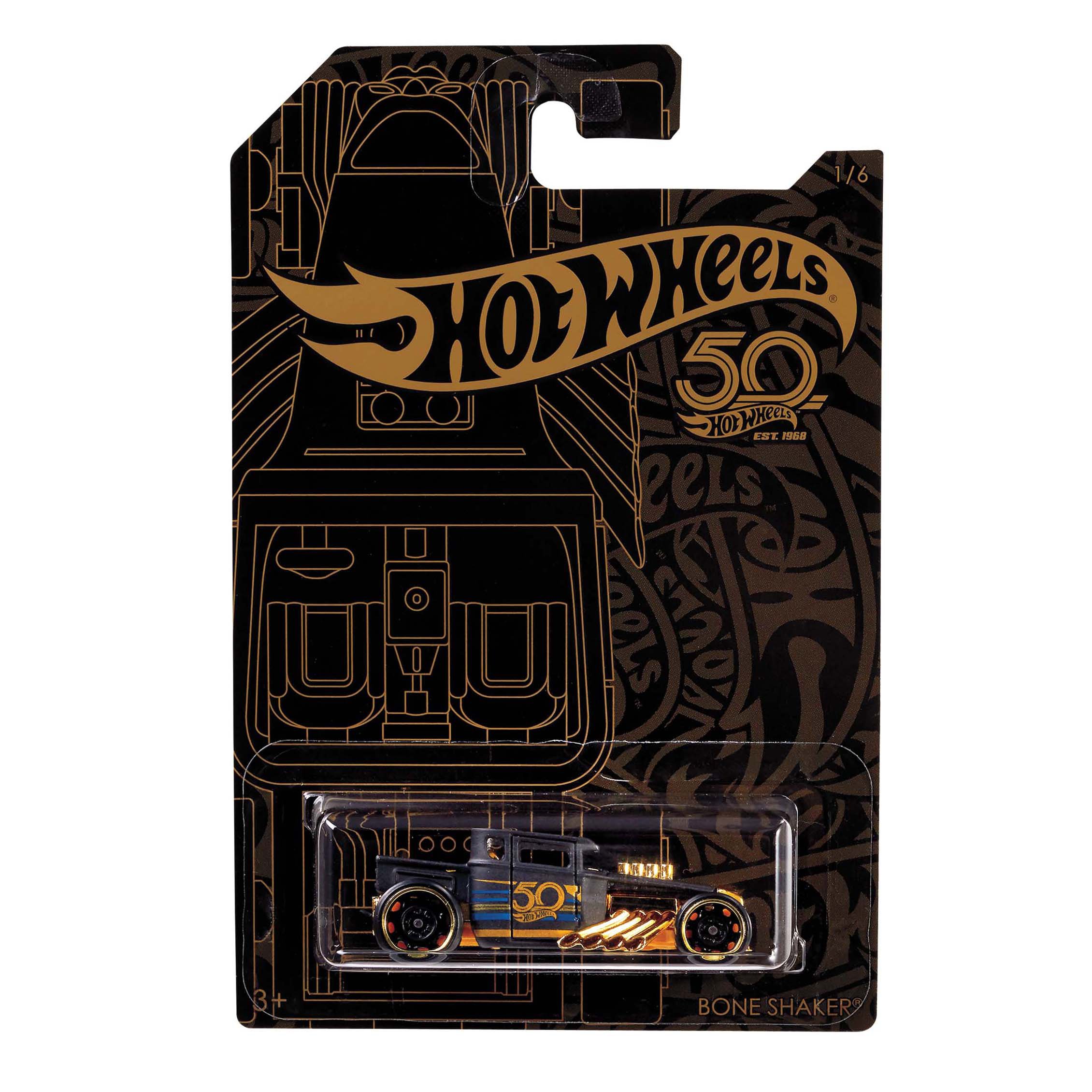 Hot wheels bone shaker cheap 50th anniversary