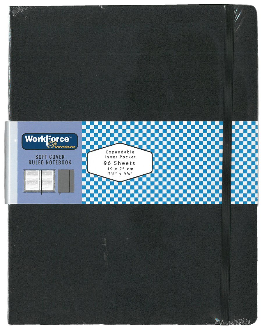 Norcom Work Force Premium Journal XL Black - Shop Notebooks at H-E-B