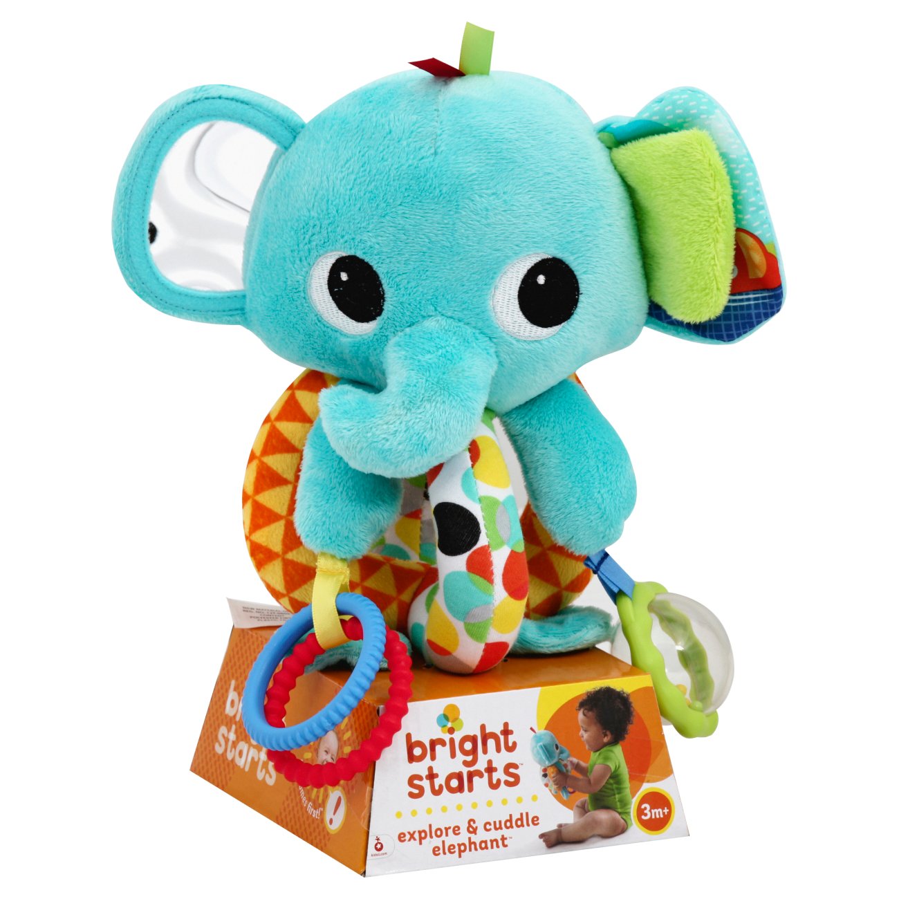 bright starts elephant toy