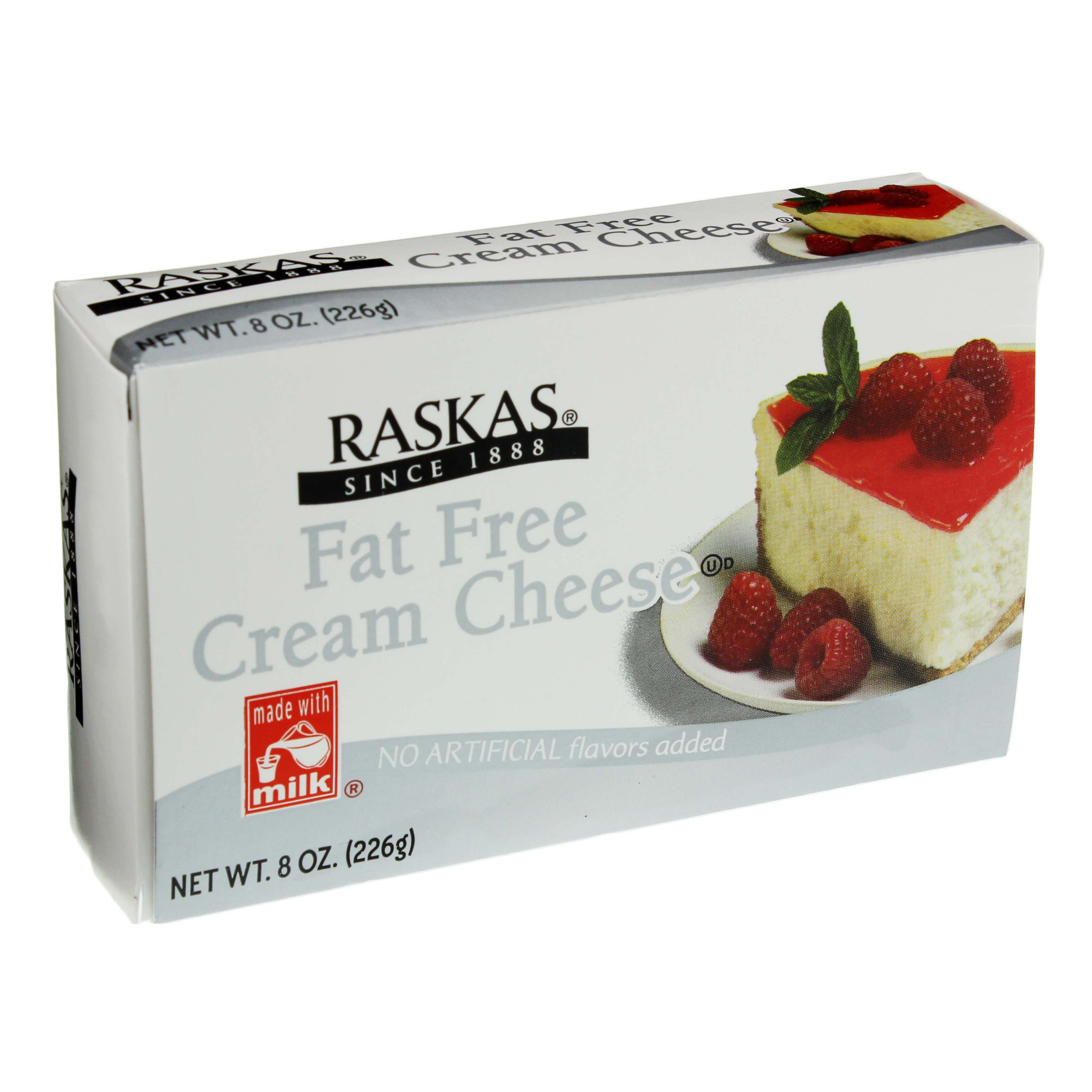 Raskas Fat Free Cream Cheese Bar Shop Cheese At H E B