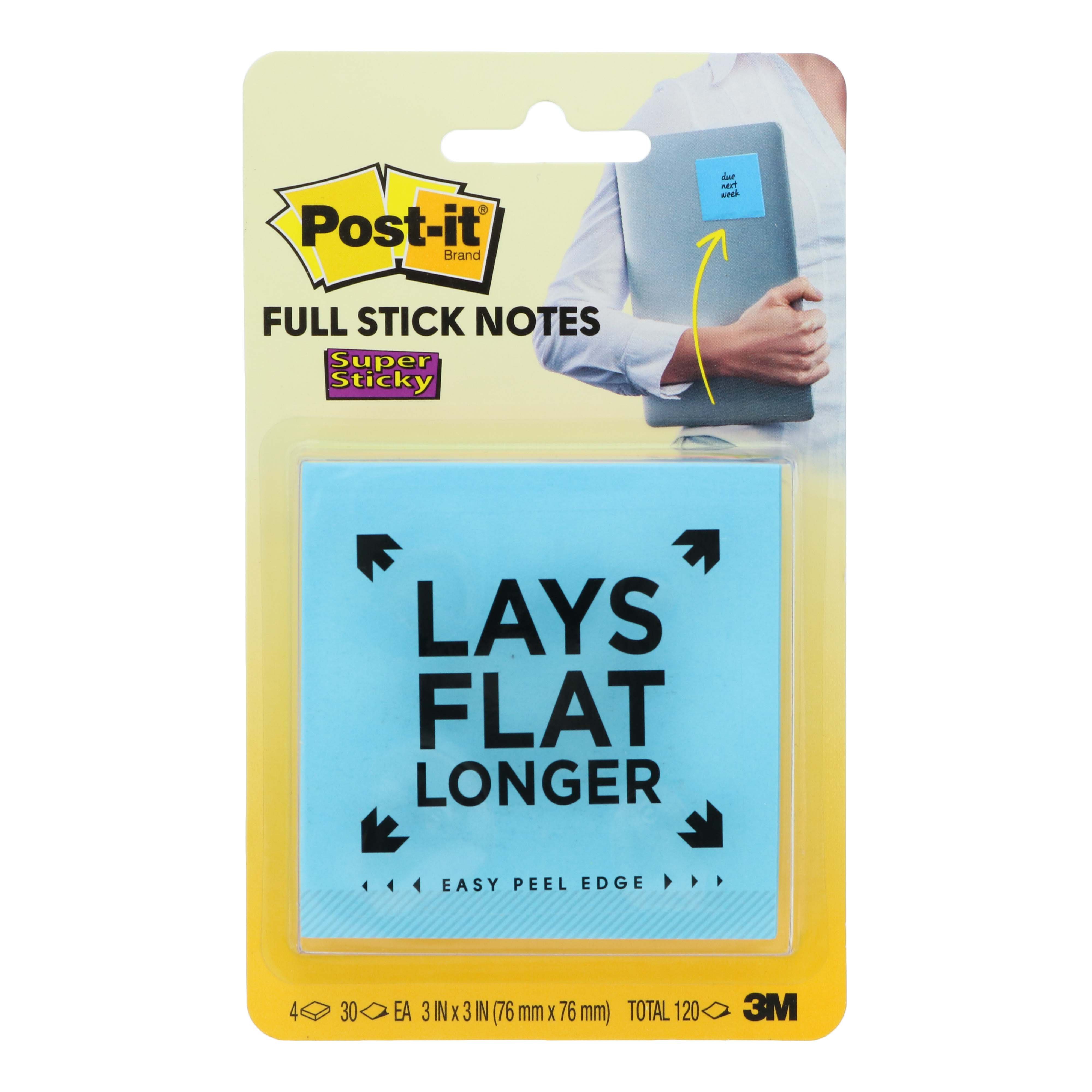 full stick post its