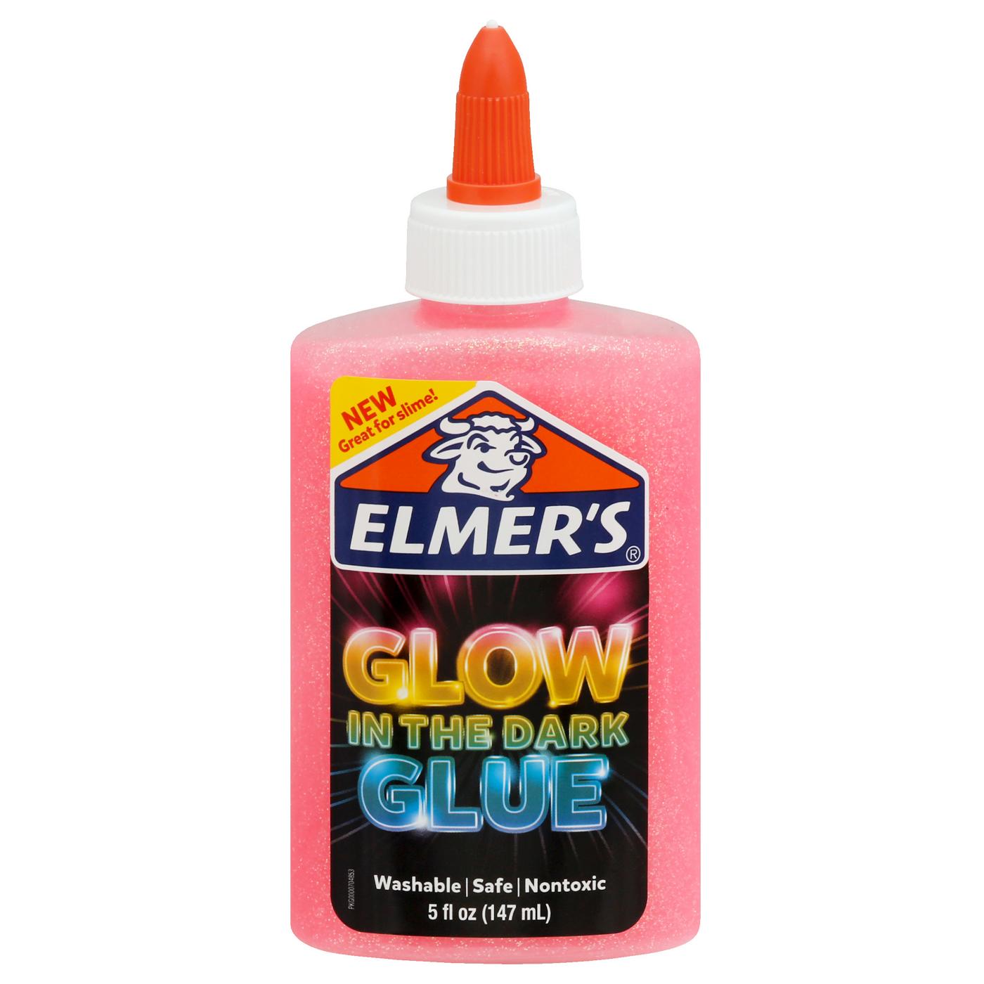 Elmer's Glow In The Dark Liquid Glue - Pink - Shop Glue at H-E-B