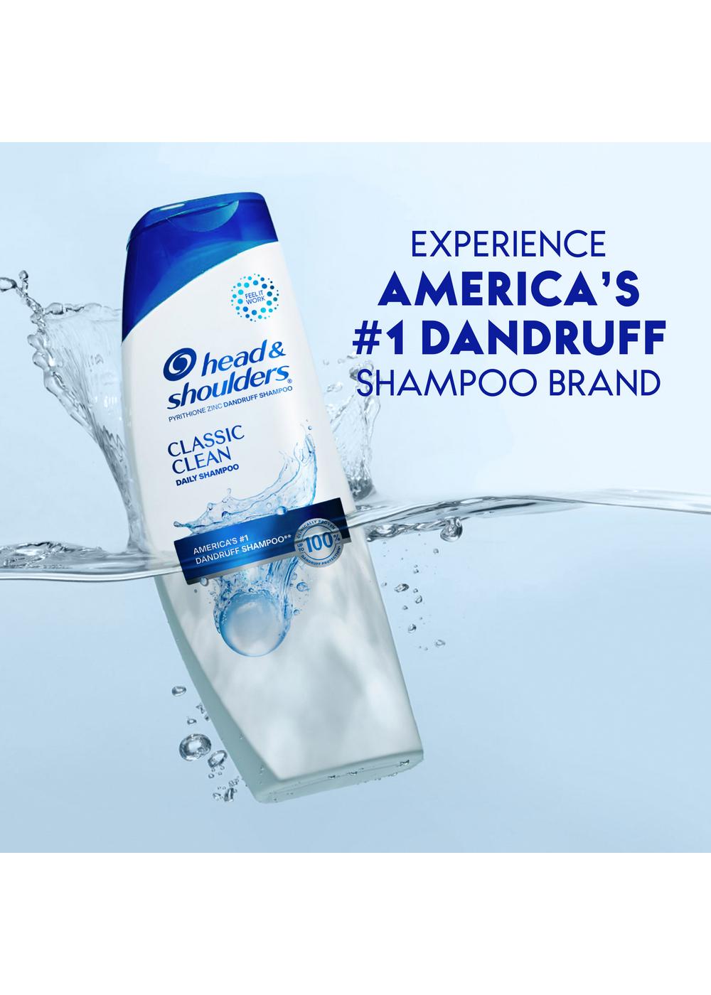 Head & Shoulders Dandruff Shampoo - Classic Clean; image 11 of 11
