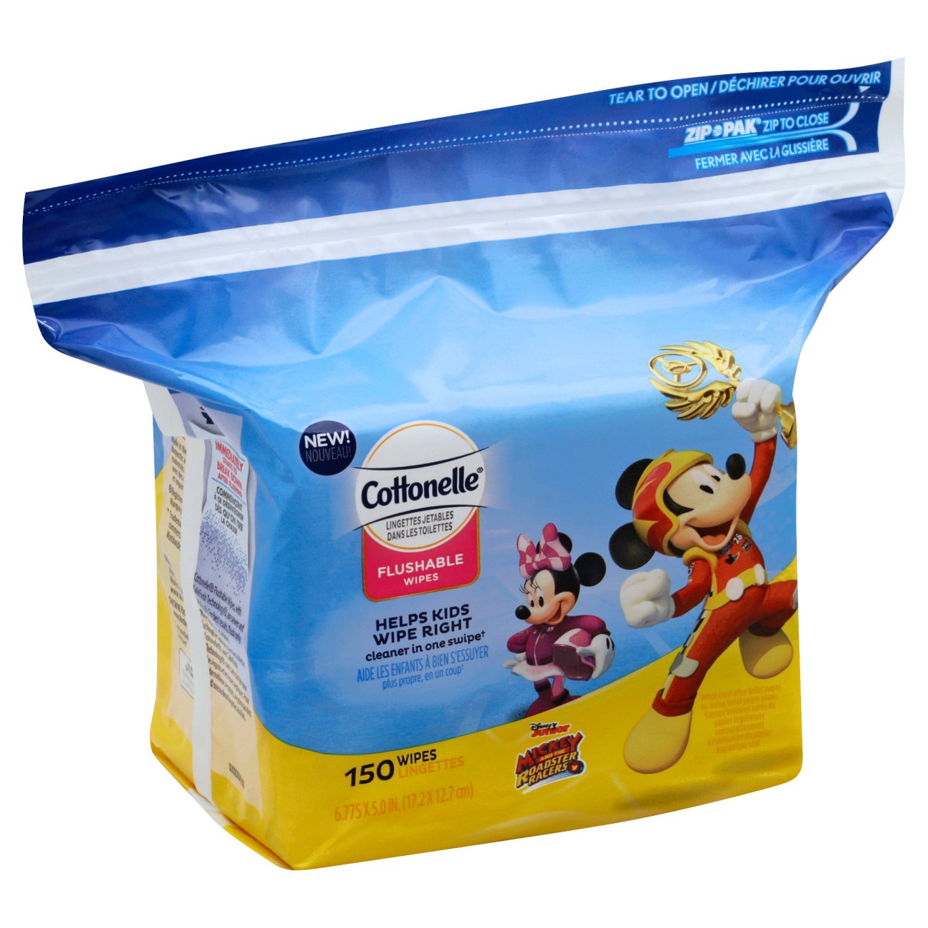 Cottonelle Flushable Wipes Refill Bag - Shop Baby Wipes at H-E-B