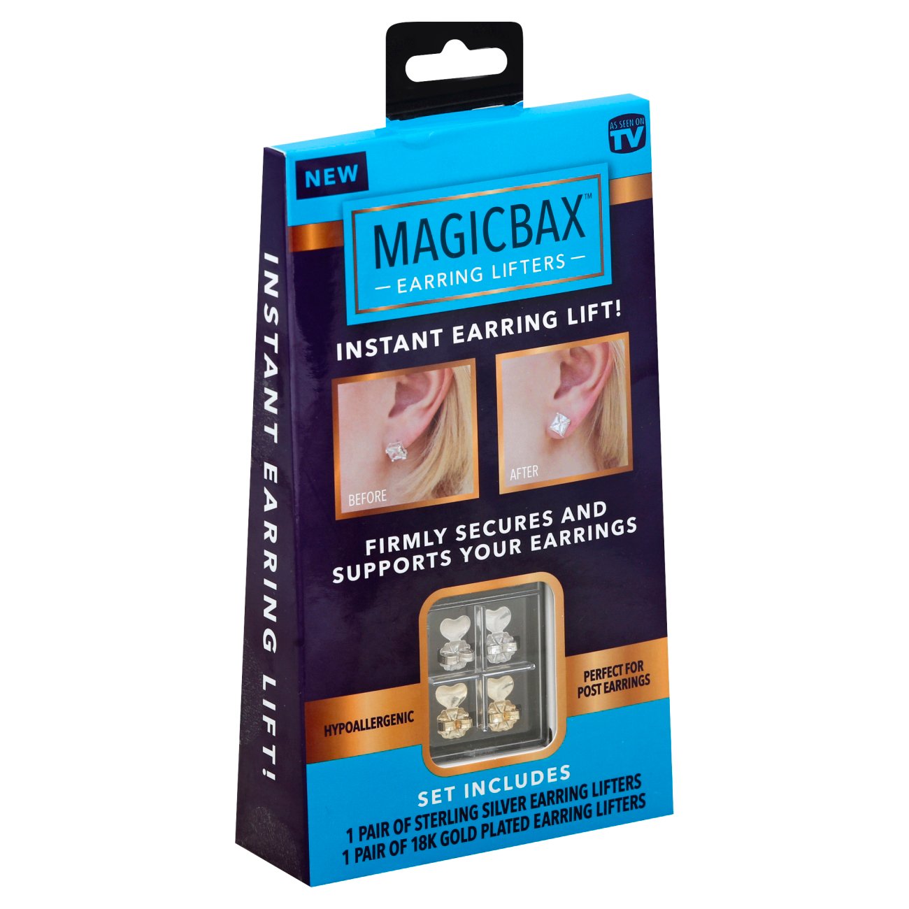 MagicBax As Seen On TV Magicbax Earring Lifters - Shop Jewelry at H-E-B