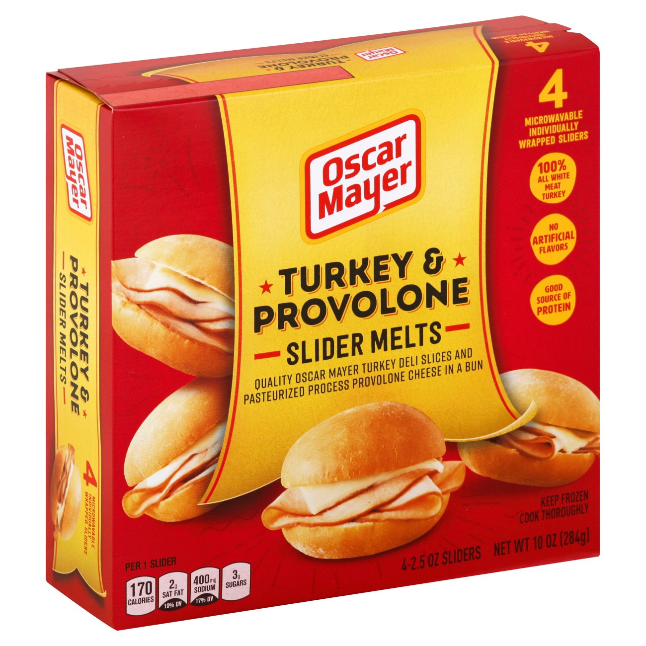 Oscar Mayer Turkey & Provolone Slider Melts Shop Sandwiches at HEB