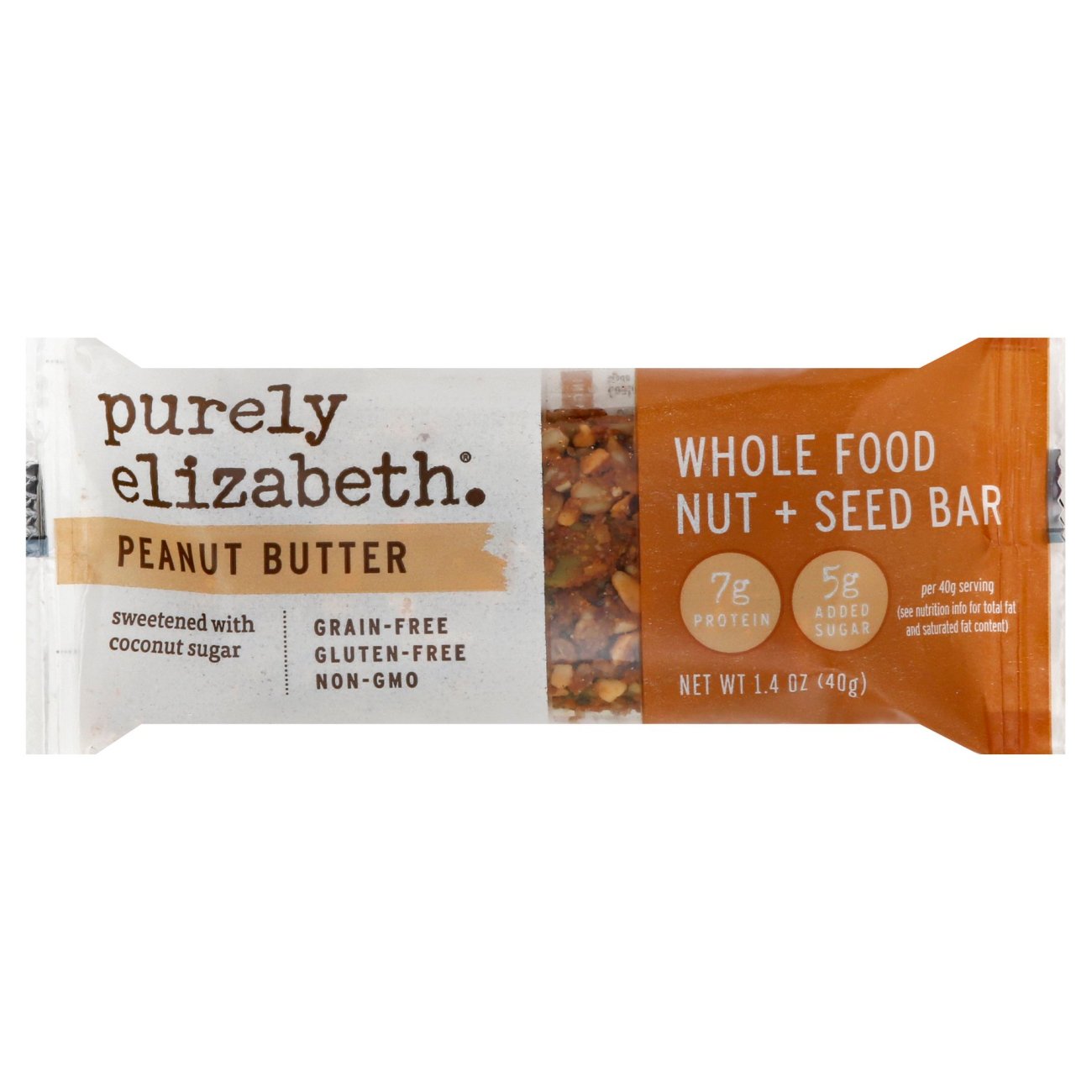 Purely Elizabeth Grain Free Peanut Butter Granola Bar Shop Granola