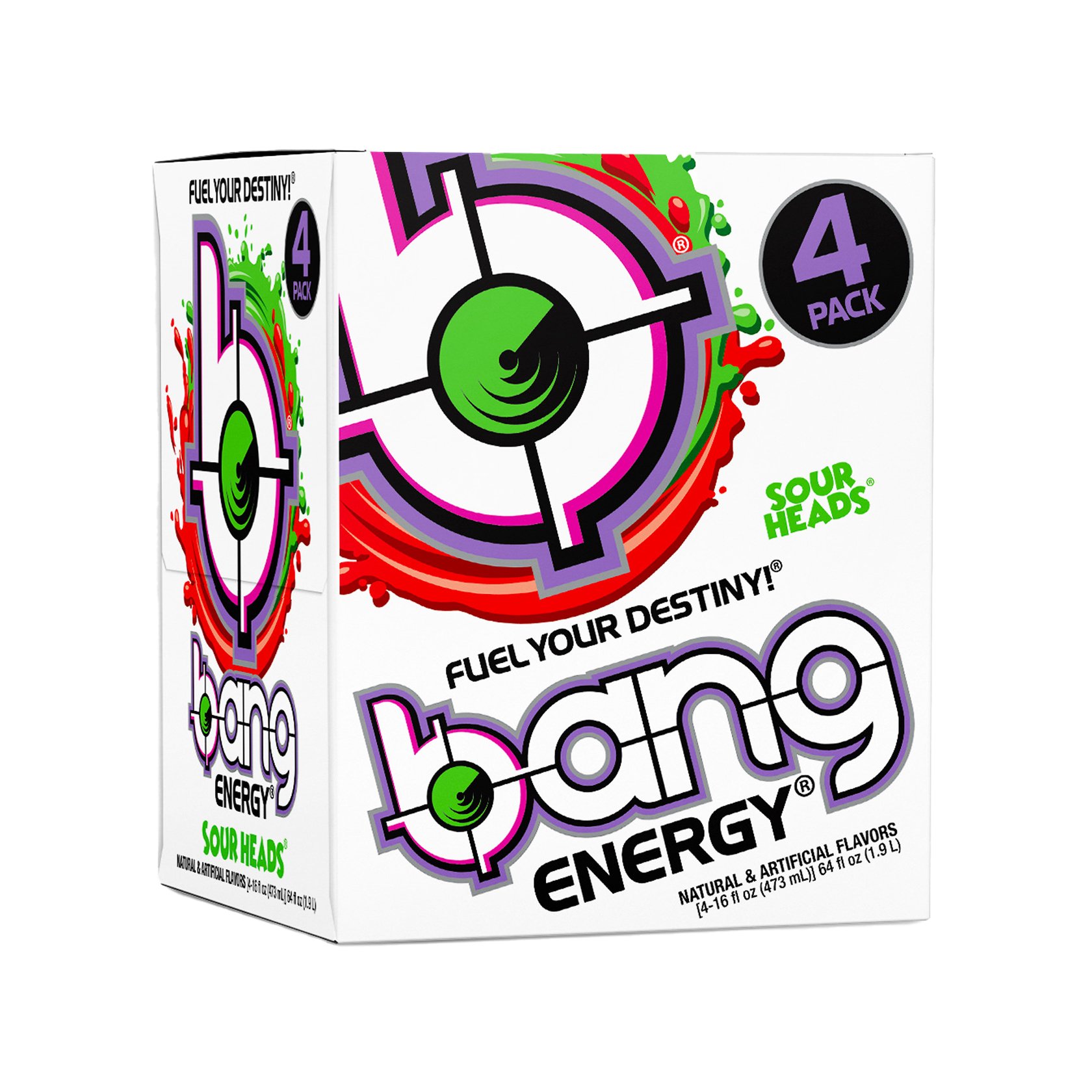 Bang Sour Heads Energy Drinks Shop Sports & Energy Drinks at HEB