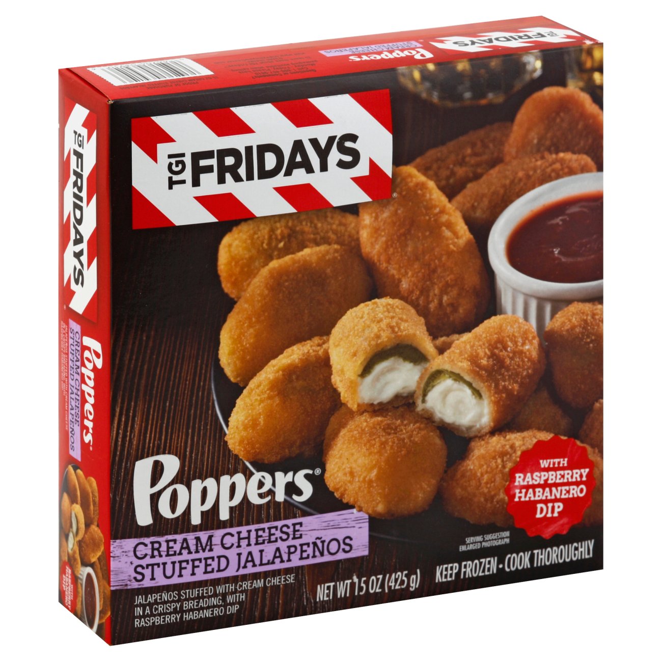 TGI Fridays Poppers Cream Cheese Stuffed Jalapenos Shop Appetizers at