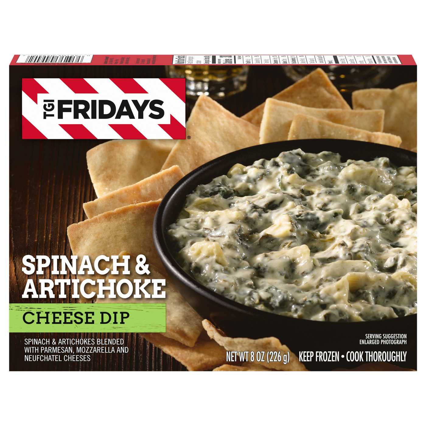 TGI Fridays Spinach & Artichoke Cheese Dip; image 1 of 2