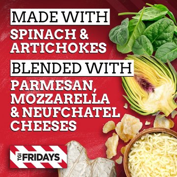 TGI Fridays Spinach & Artichoke Cheese Dip, 8 oz