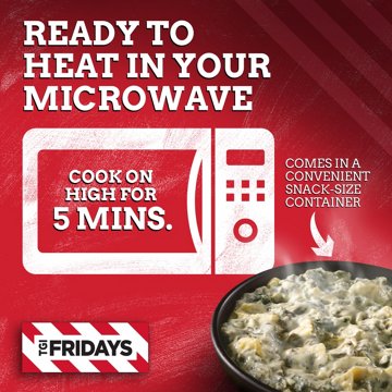 TGI Fridays Spinach & Artichoke Cheese Dip, 8 oz