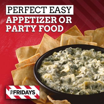 TGI Fridays Spinach & Artichoke Cheese Dip, 8 oz