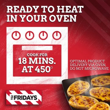 TGI Fridays Cheddar & Bacon Loaded Potato Skins, 22.3 oz