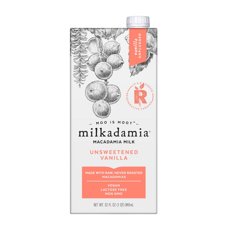 Milkadamia Unsweetened Vanilla Macadamia Milk - Shop Milk at H-E-B